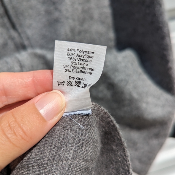 Madewell sleeveless gray top with side zippers - Picture 9 of 9